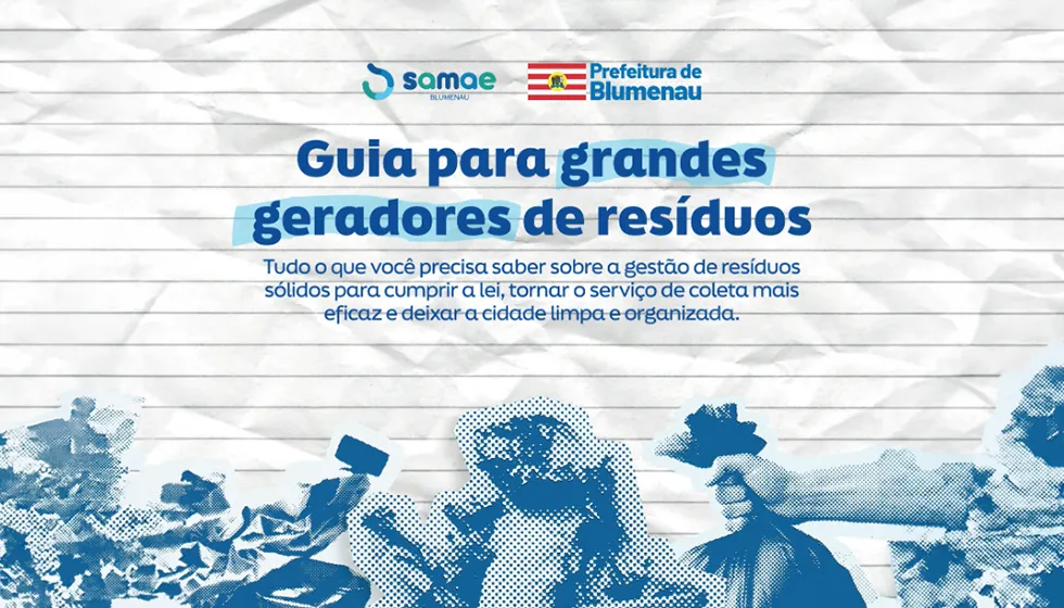 Samae começa a fiscalizar grandes geradores de resíduos em Blumenau